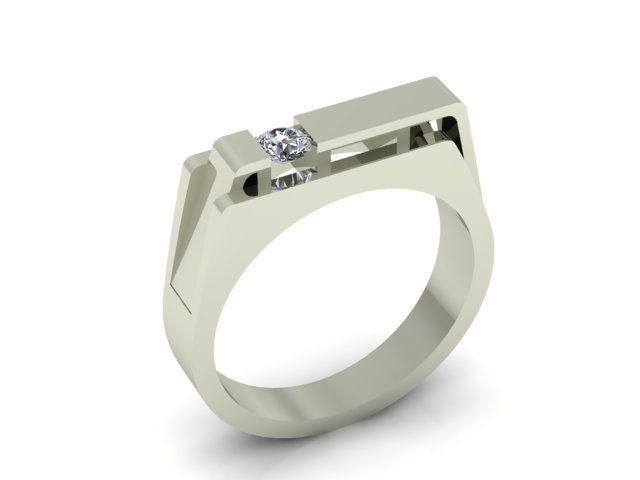 Ring R0102 3D print model_1