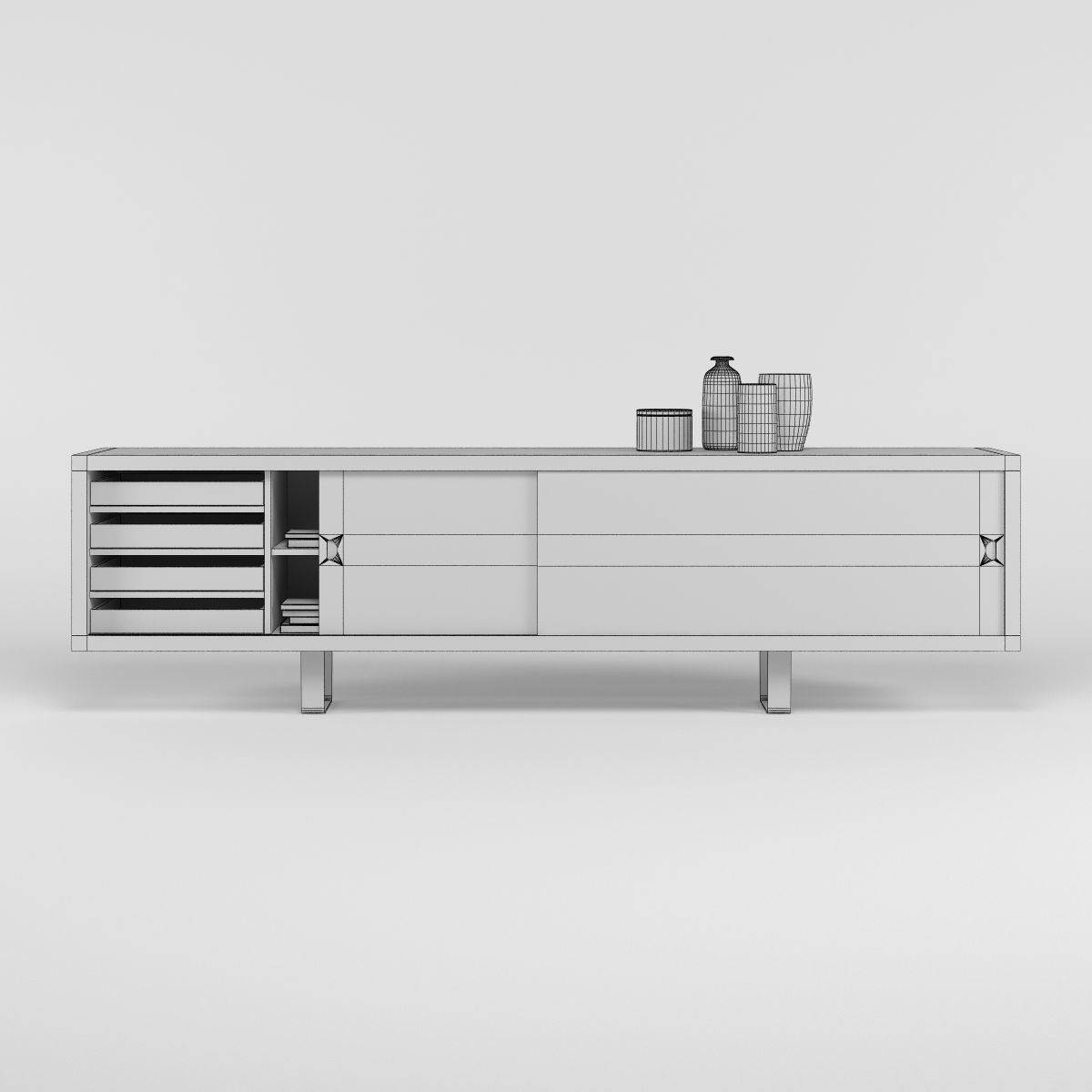 Grand sideboard brand dk3 3D model_4