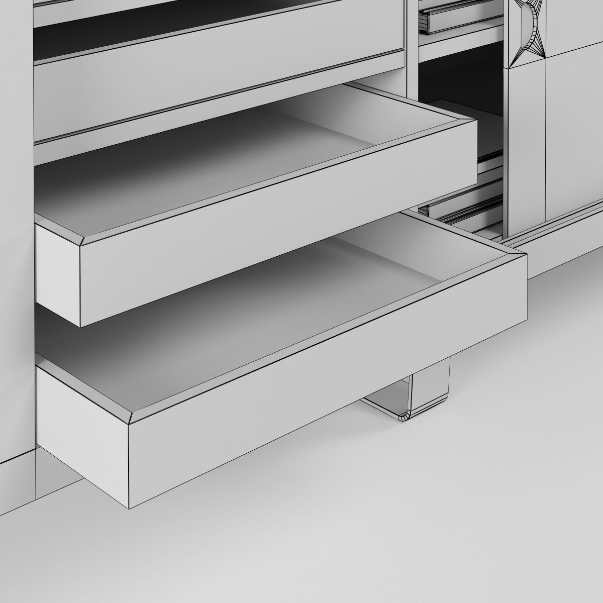Grand sideboard brand dk3 3D model_6