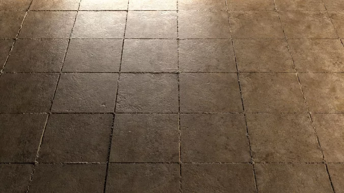 Stone Tiles 8K PBR Texture