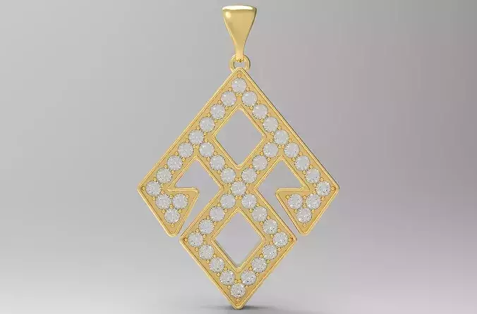 Elibelinde Goddess Pendant Anatolian Motif Motherhood
