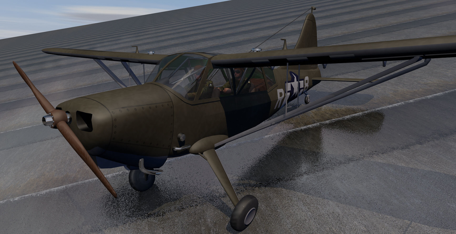 Stinson L-5 Sentinel 3D model_6