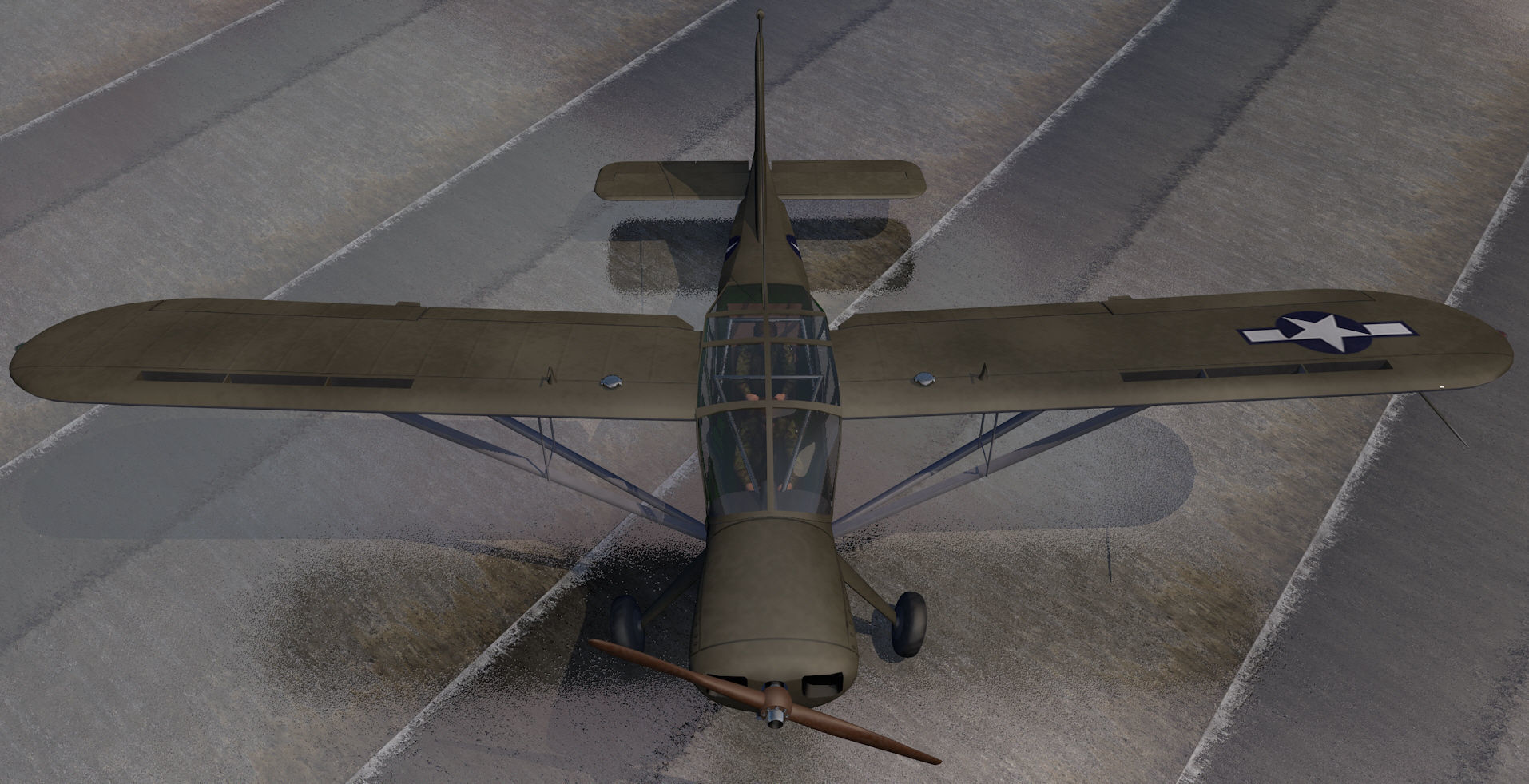 Stinson L-5 Sentinel 3D model_5