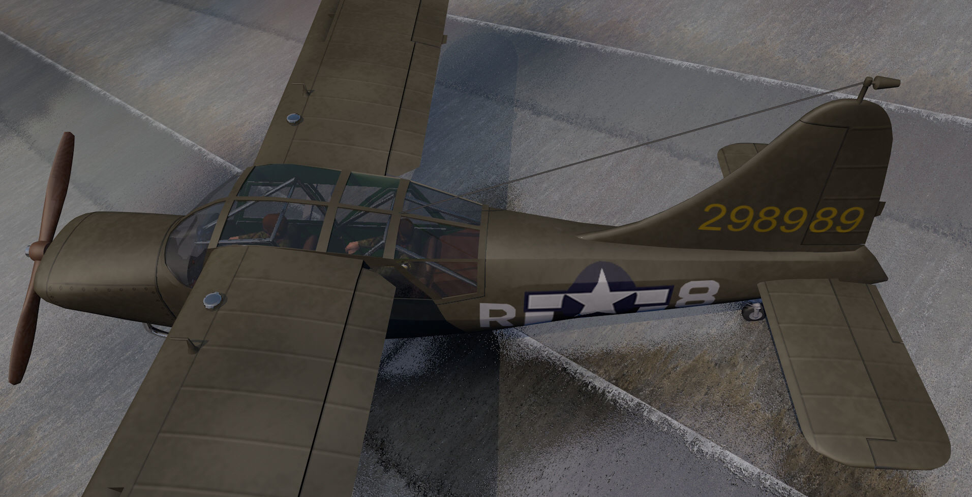 Stinson L-5 Sentinel 3D model_3