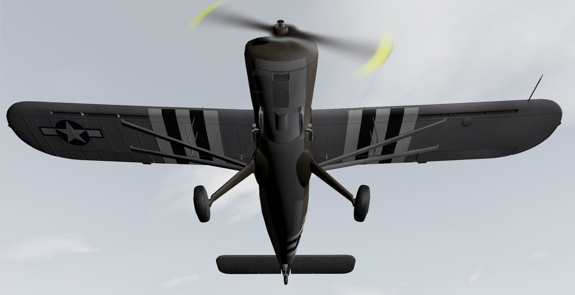 Stinson L-5 Sentinel 3D model_10