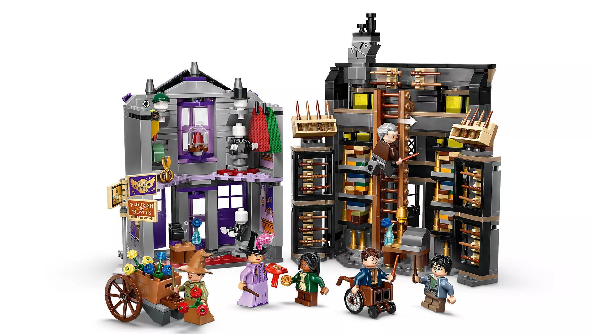 TwindBricks3D - 76439 Ollivanders and Madam Malkin Robes 3D print model