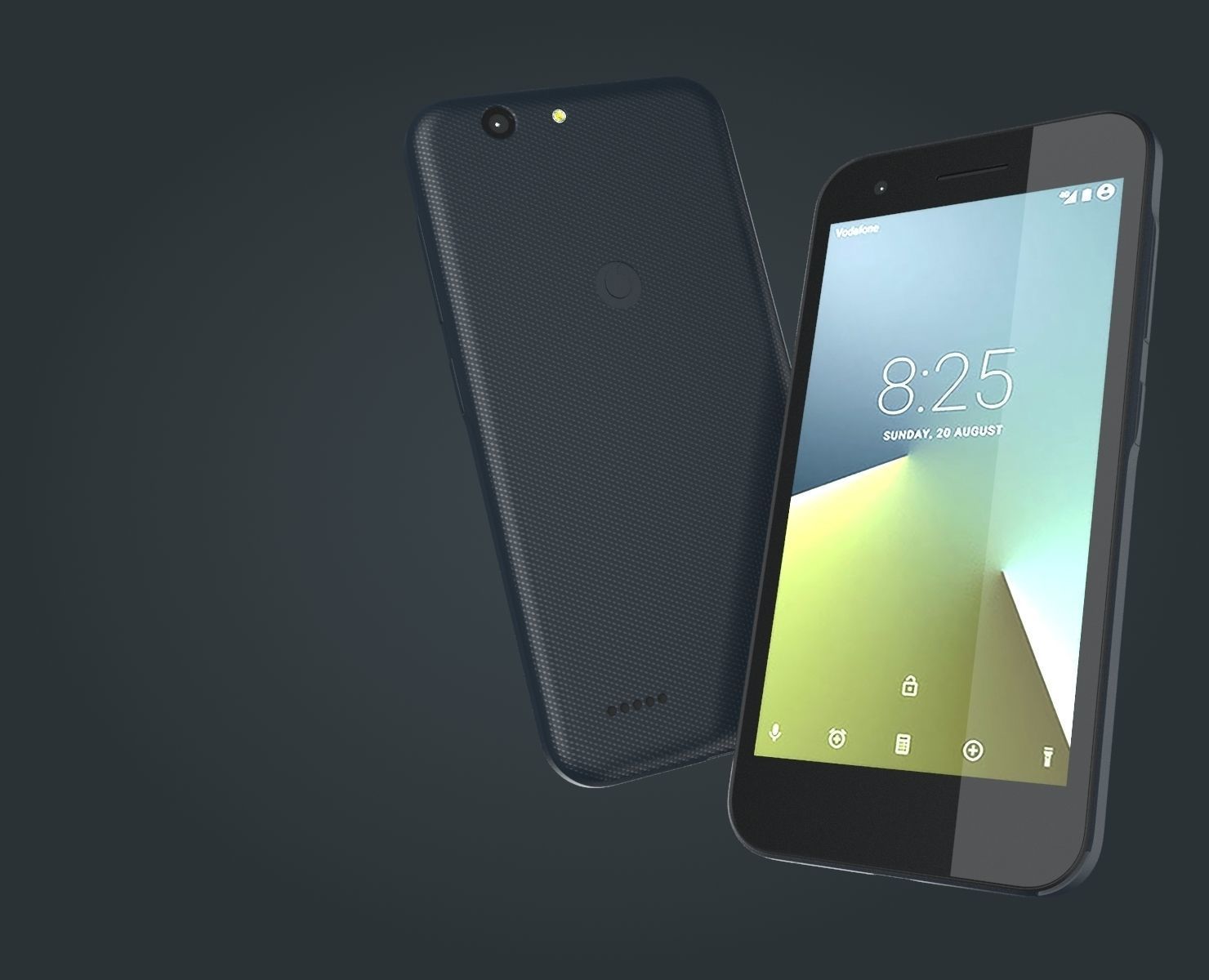 Vodafone Smart E8 2017 3D model_1