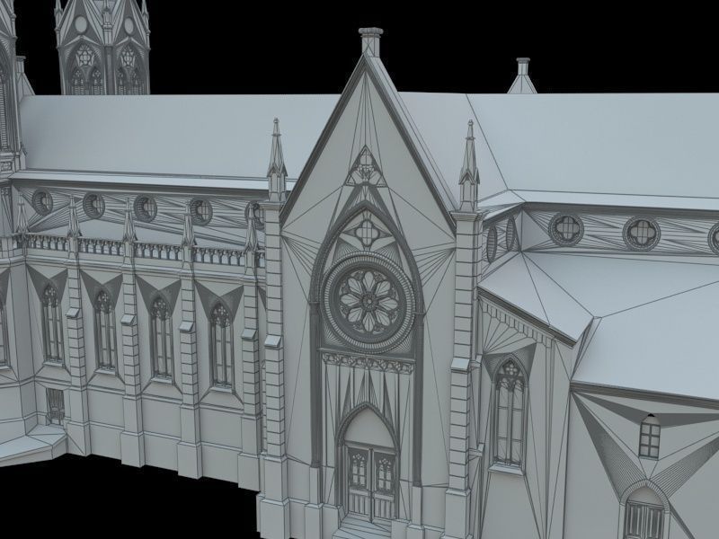 Igreja Matriz Sao Luiz Gonzaga 3D model_16