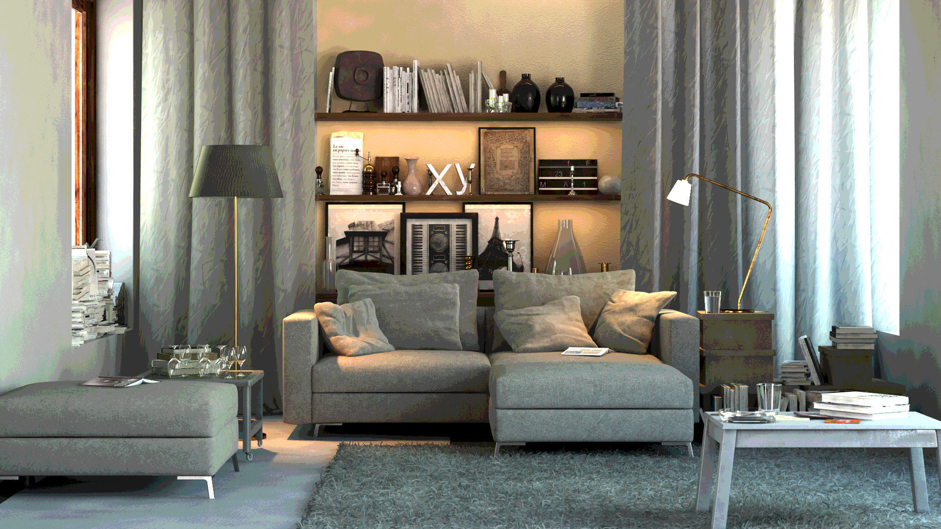 Light Interior 3D model_6