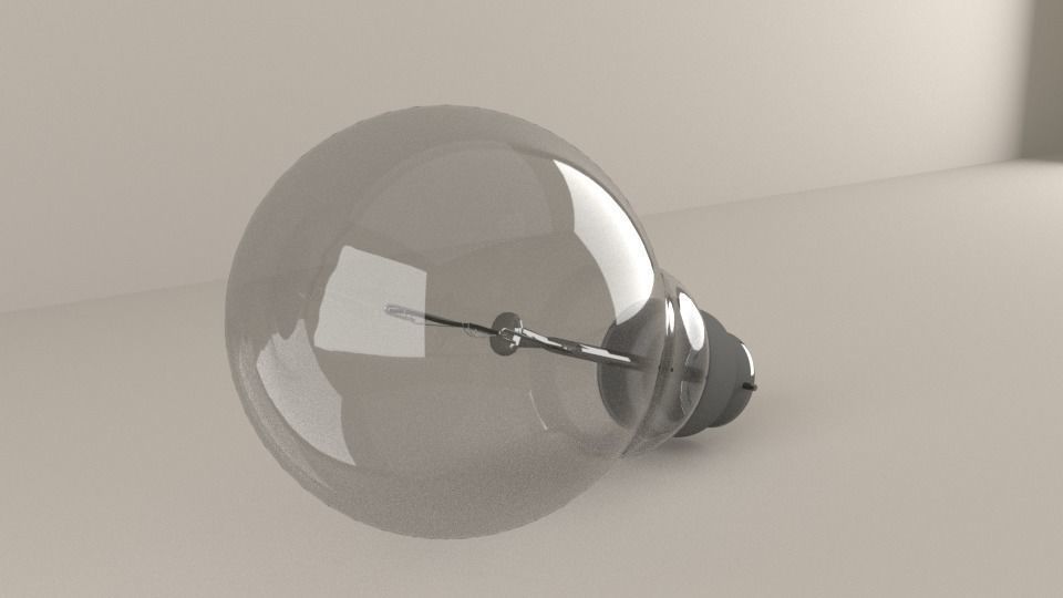 3D BULB light 3D model_3