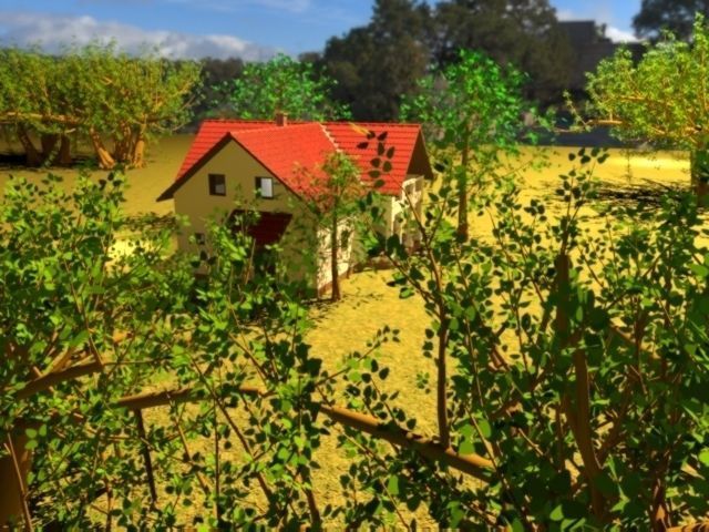 Suburban house 3D model 3D model_11