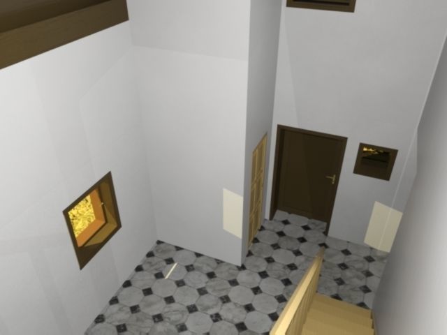 Suburban house 3D model 3D model_5