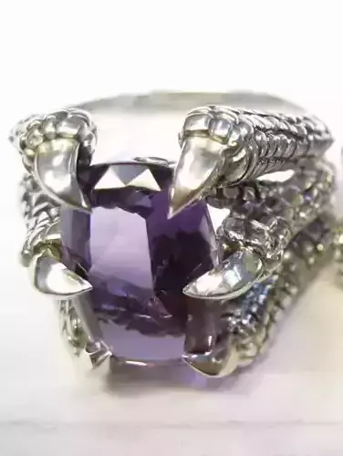 Dragons Claw  ring - original 3D print model