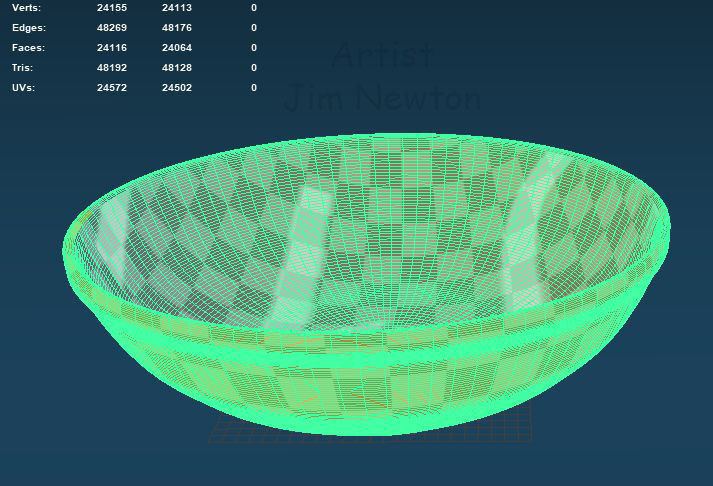 bowl Decorative 02 3D model_6