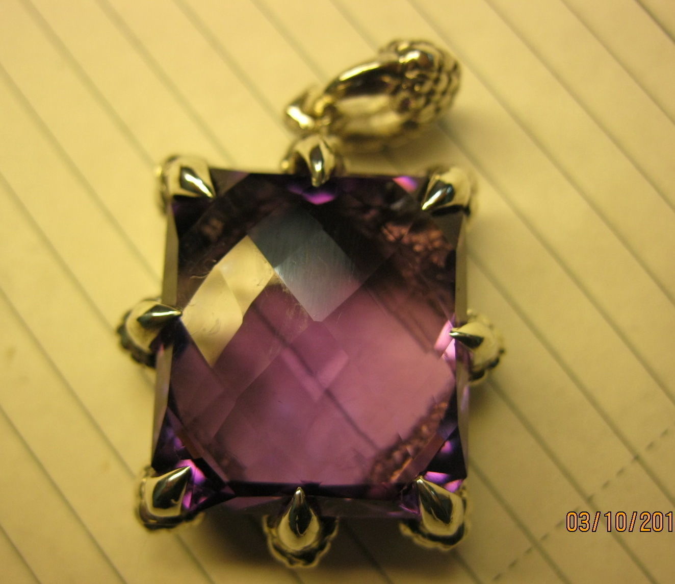 Dragons Claw Pendant -  original  3D print model_3