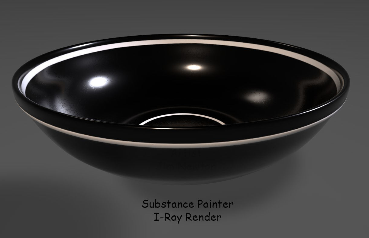 bowl Decorative 03 3D model_5
