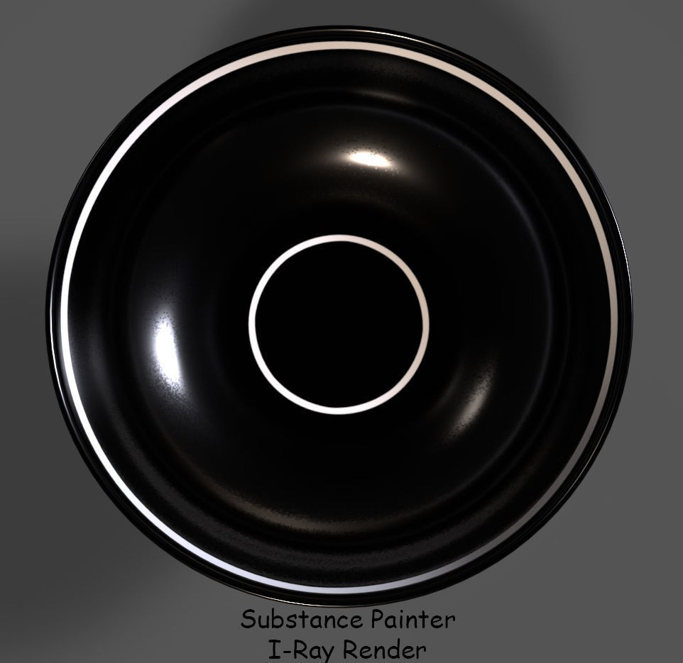 bowl Decorative 03 3D model_4