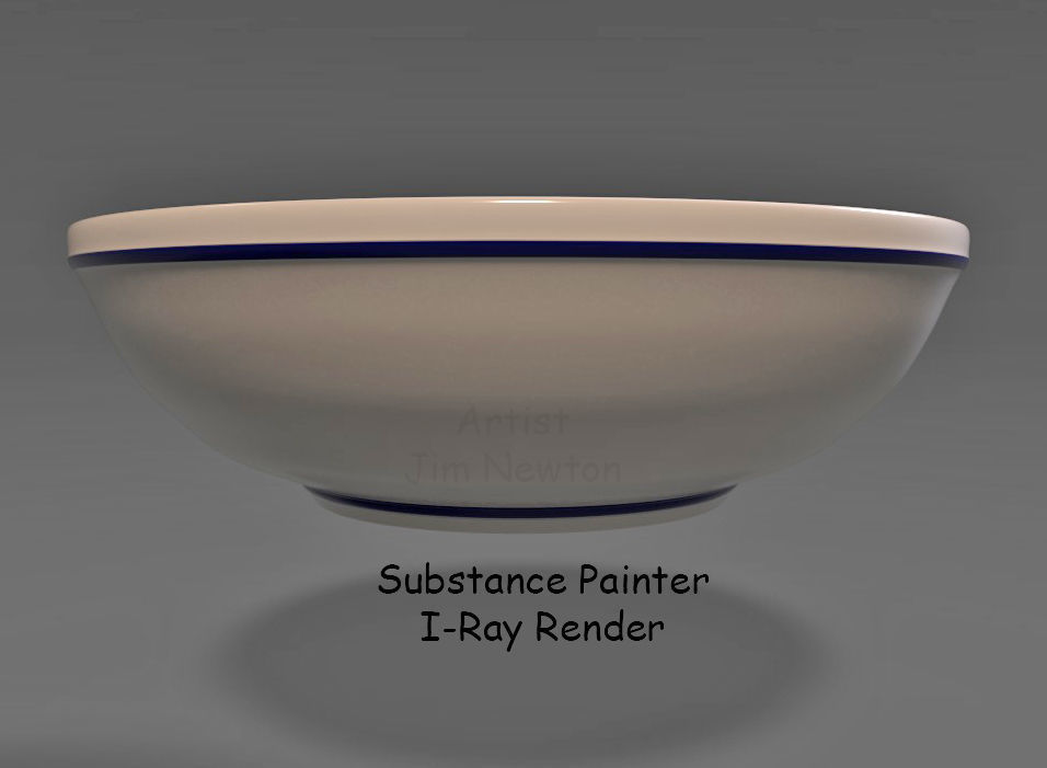bowl Decorative 04 3D model_3
