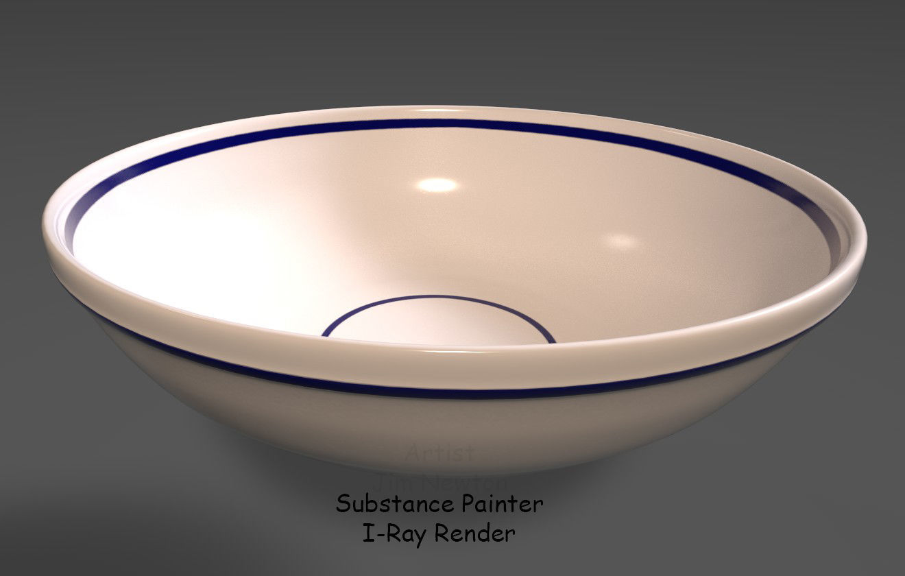 bowl Decorative 04 3D model_5