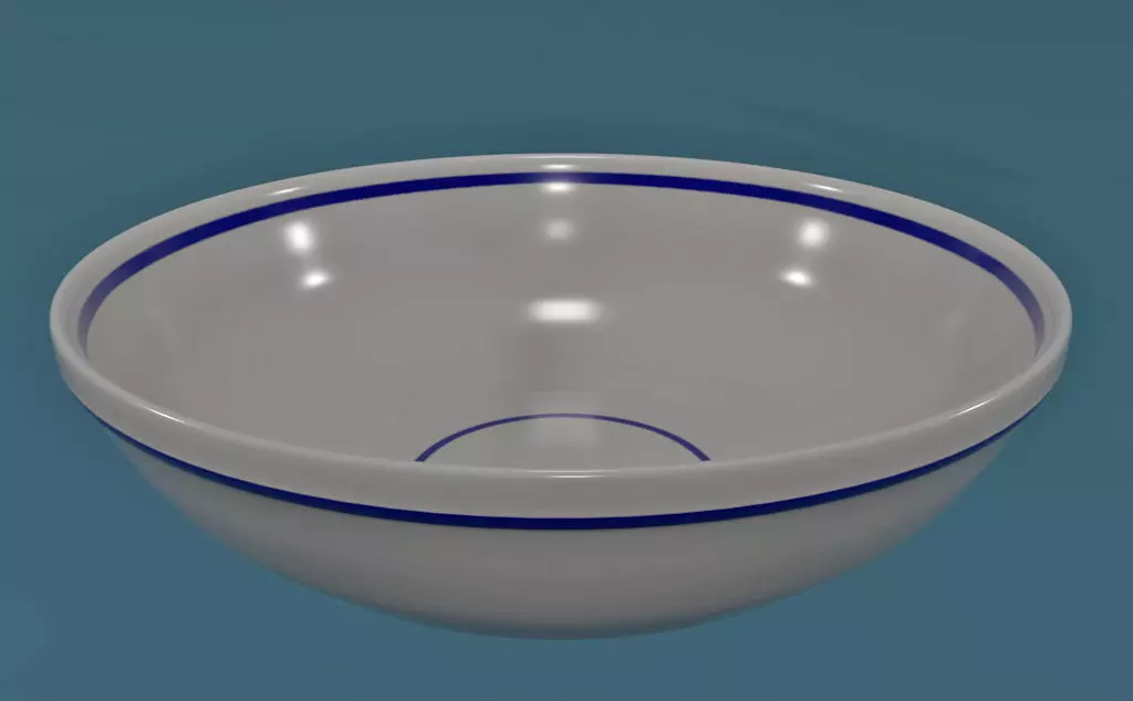 bowl Decorative 04 3D model_0