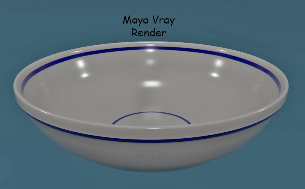 bowl Decorative 04 3D model_1