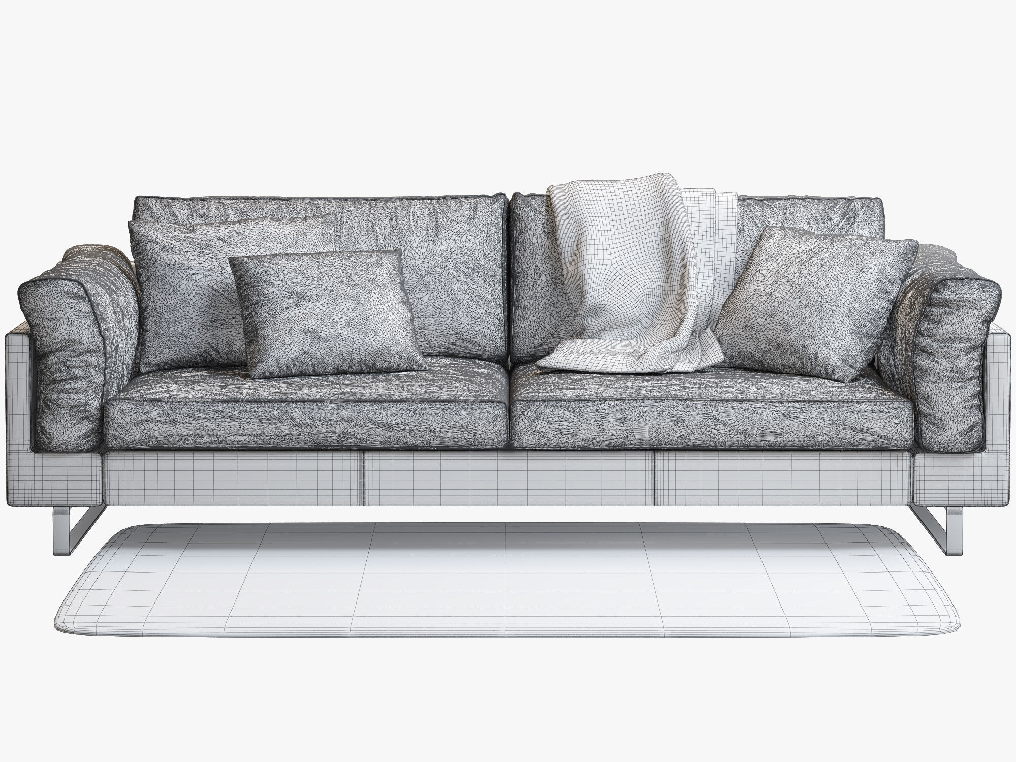 BoConcept Indivi 2 sofa 3D model_2