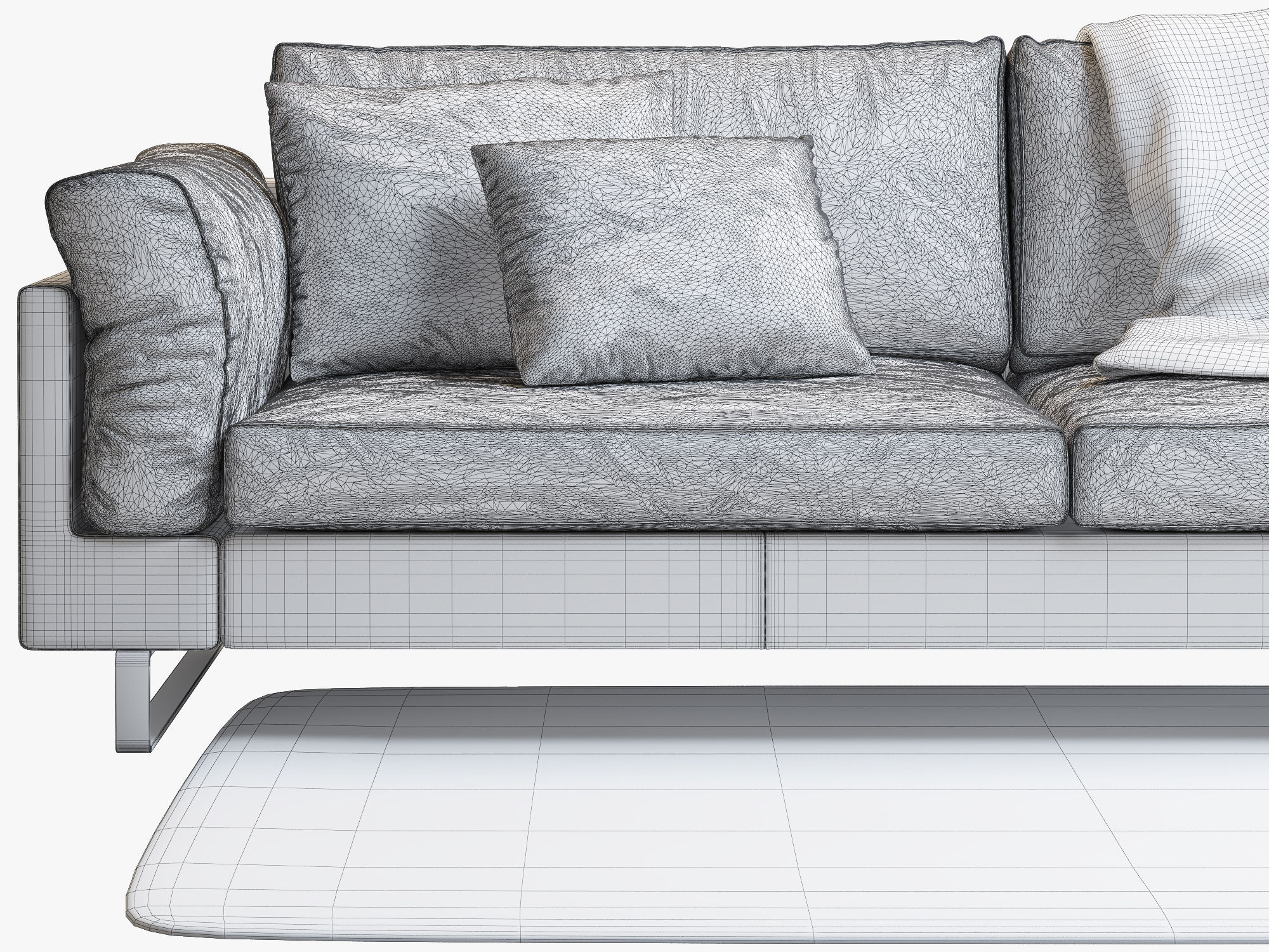 BoConcept Indivi 2 sofa 3D model_8