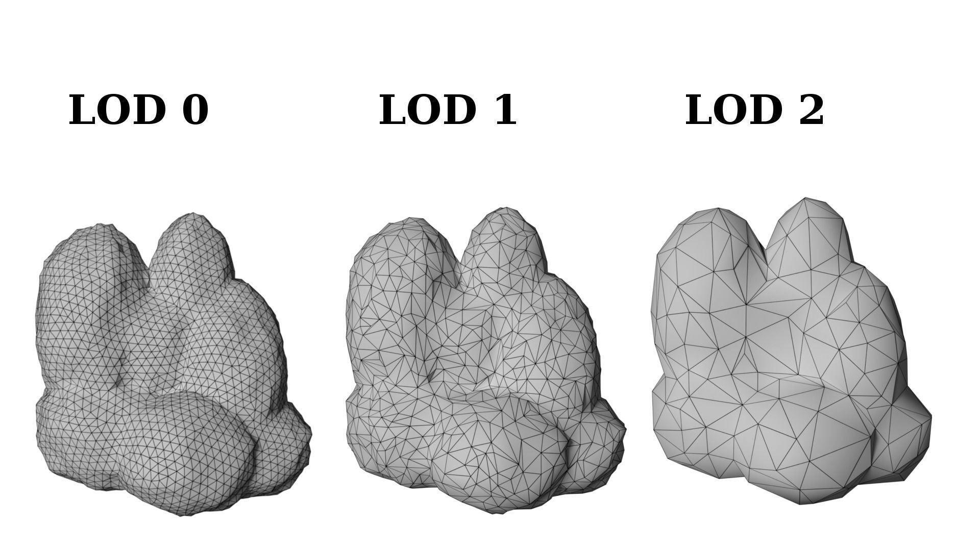 12 Rock Formations Pack Low-poly 3D model_21