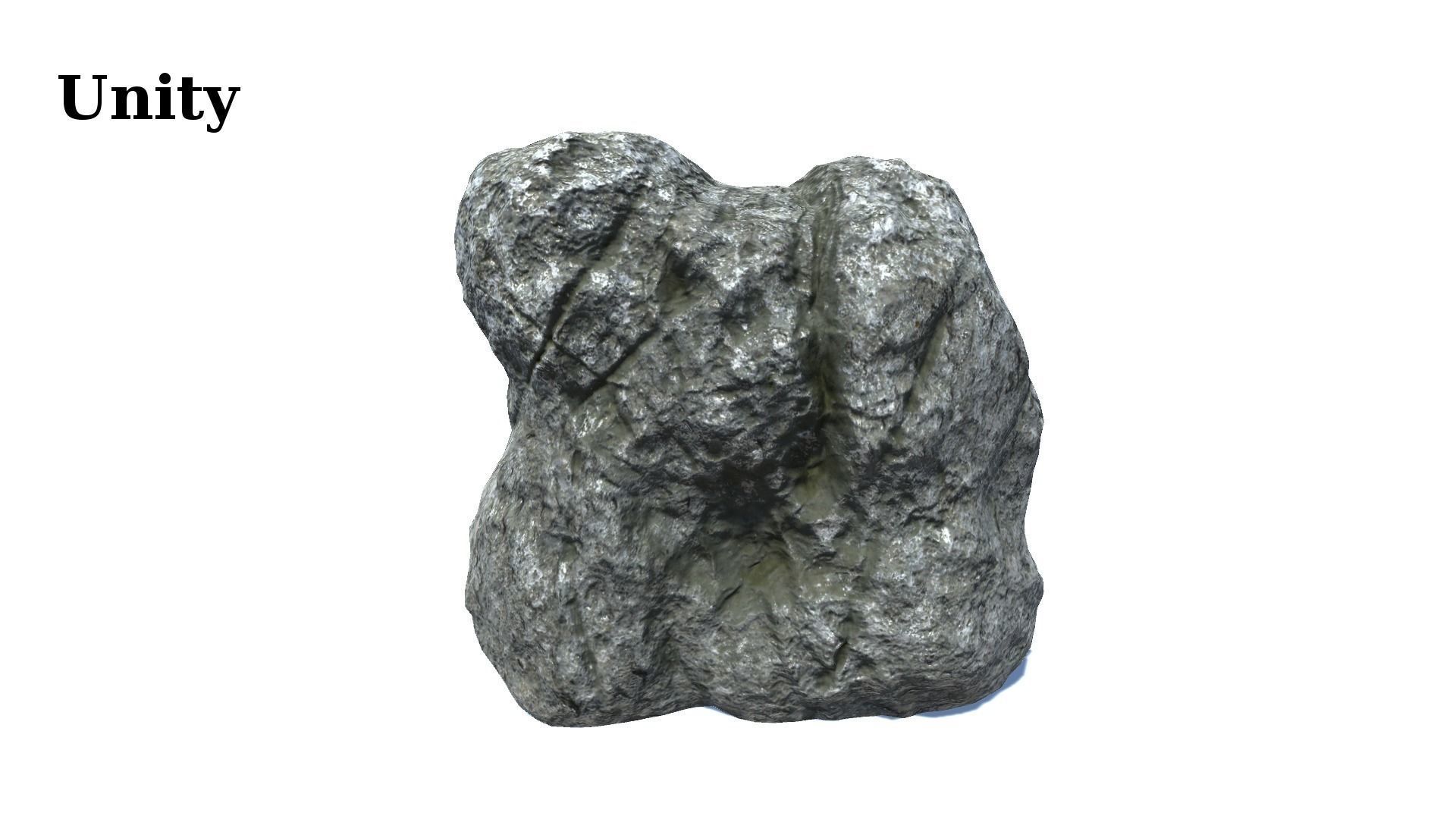 12 Rock Formations Pack Low-poly 3D model_23