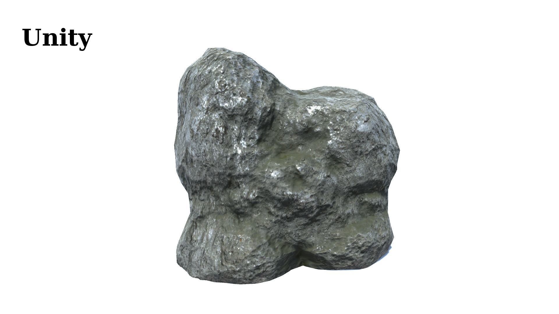 12 Rock Formations Pack Low-poly 3D model_11