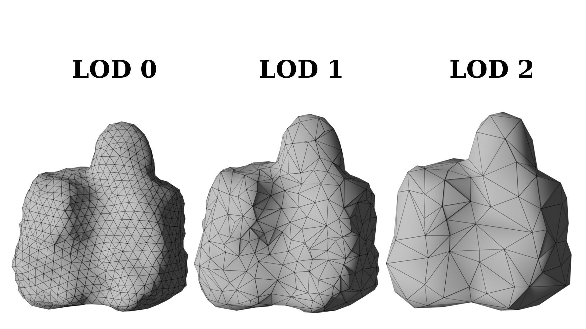 12 Rock Formations Pack Low-poly 3D model_33