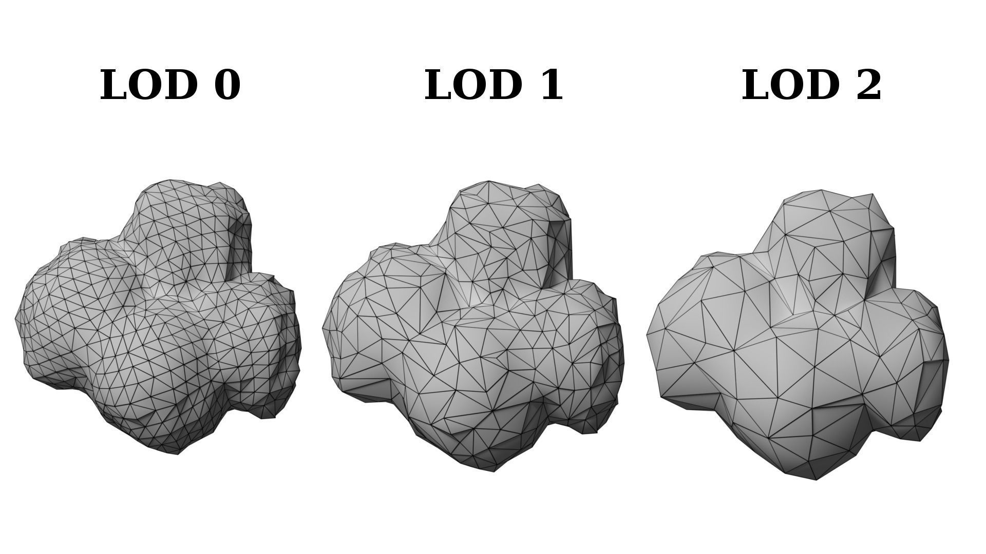 12 Rock Formations Pack Low-poly 3D model_6