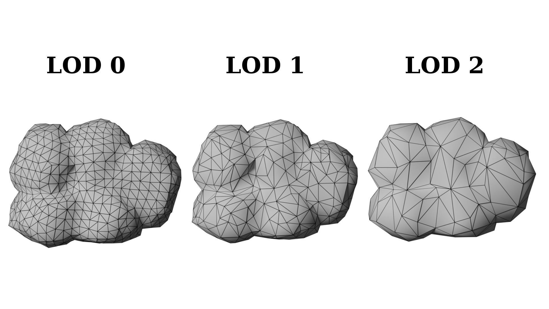 12 Rock Formations Pack Low-poly 3D model_9