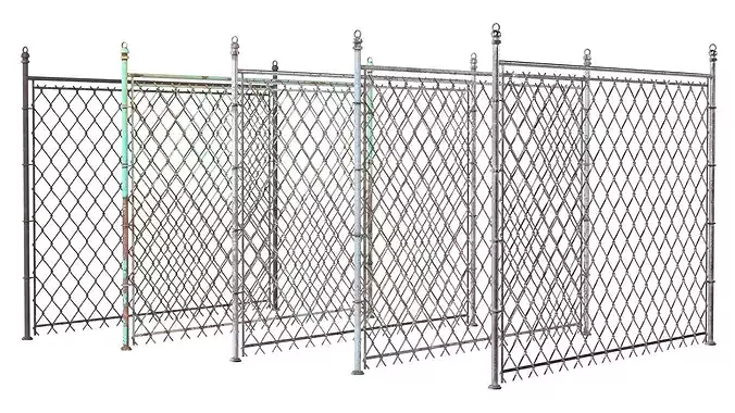 Barbed Wire Fence v2  