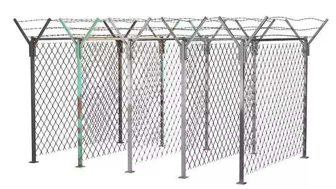 Barbed Wire Fence v3 