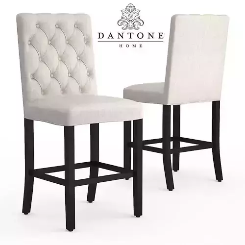 Dantone Bar Stool Bordo 3D model