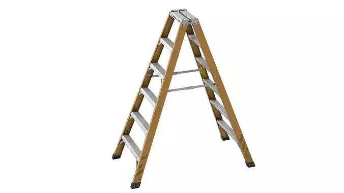 5 Step Metal Ladder