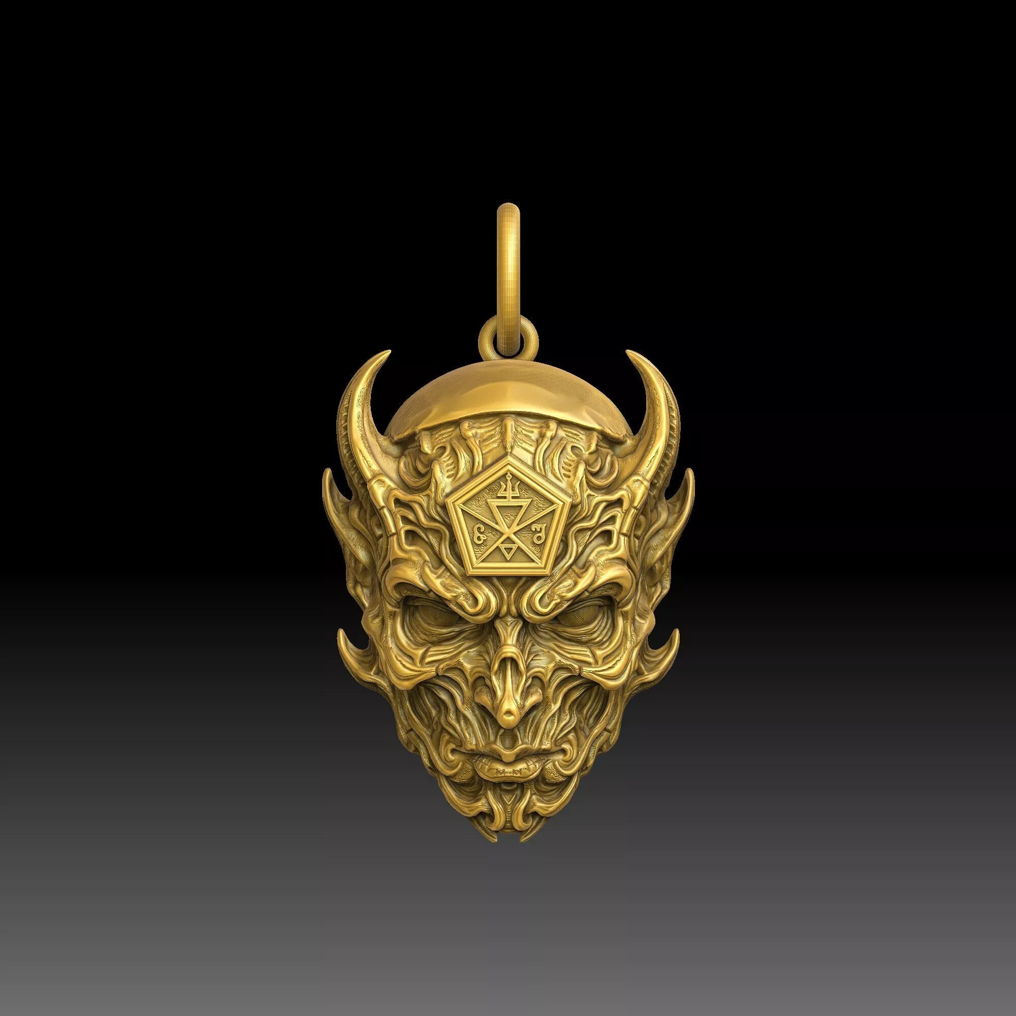 Battle Banner Emblems- one inch pendant 3D print model