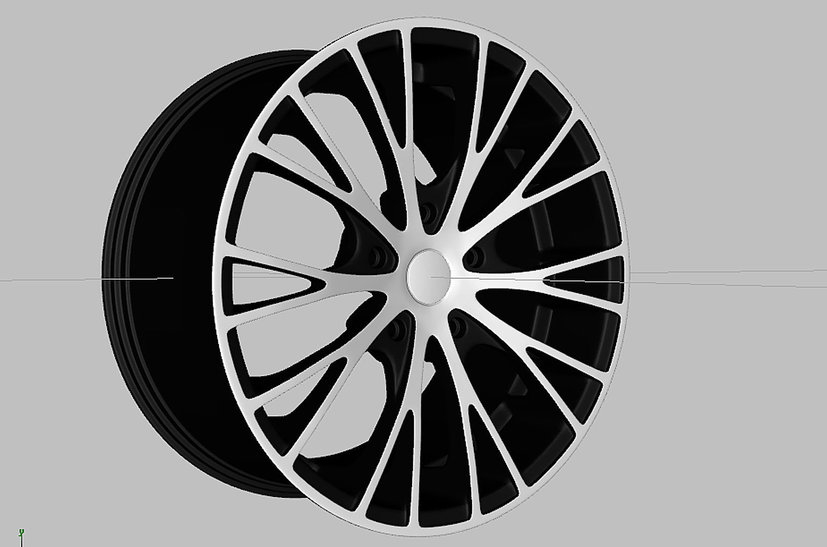 Mak RENNEN Low-poly 3D model_3