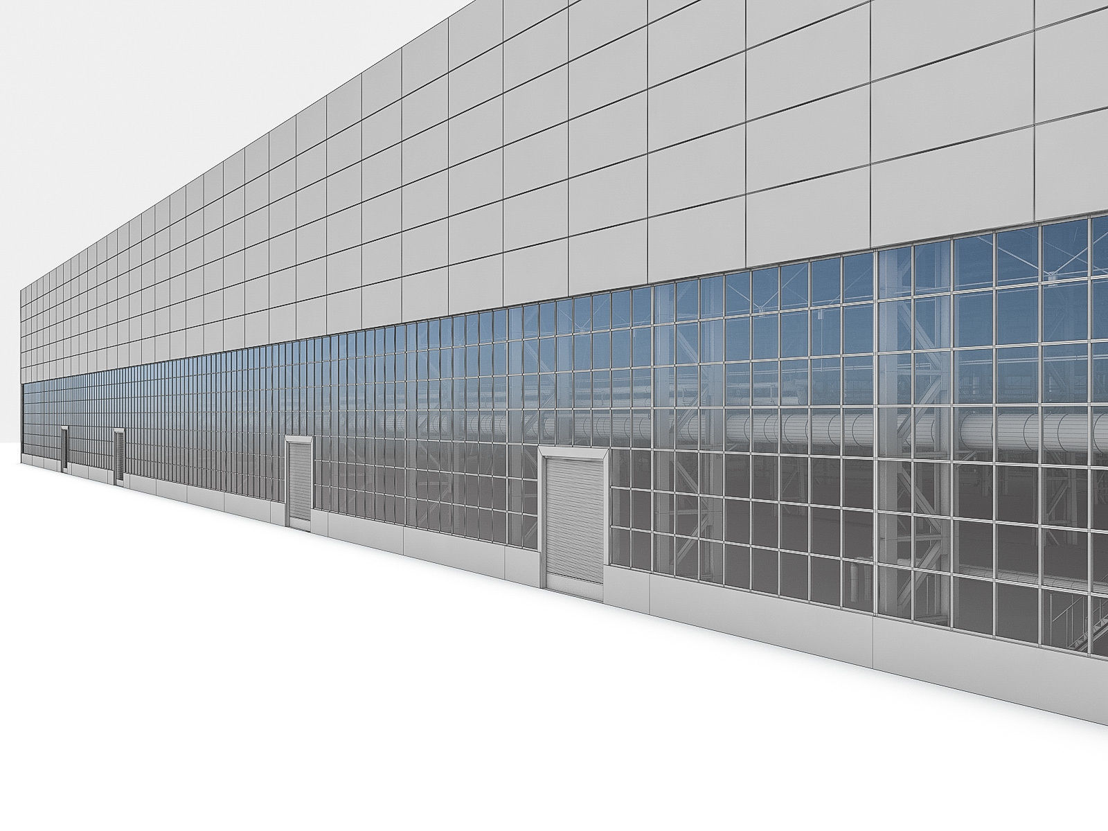 Industrial Interiors 2 Pack Low-poly 3D model_23