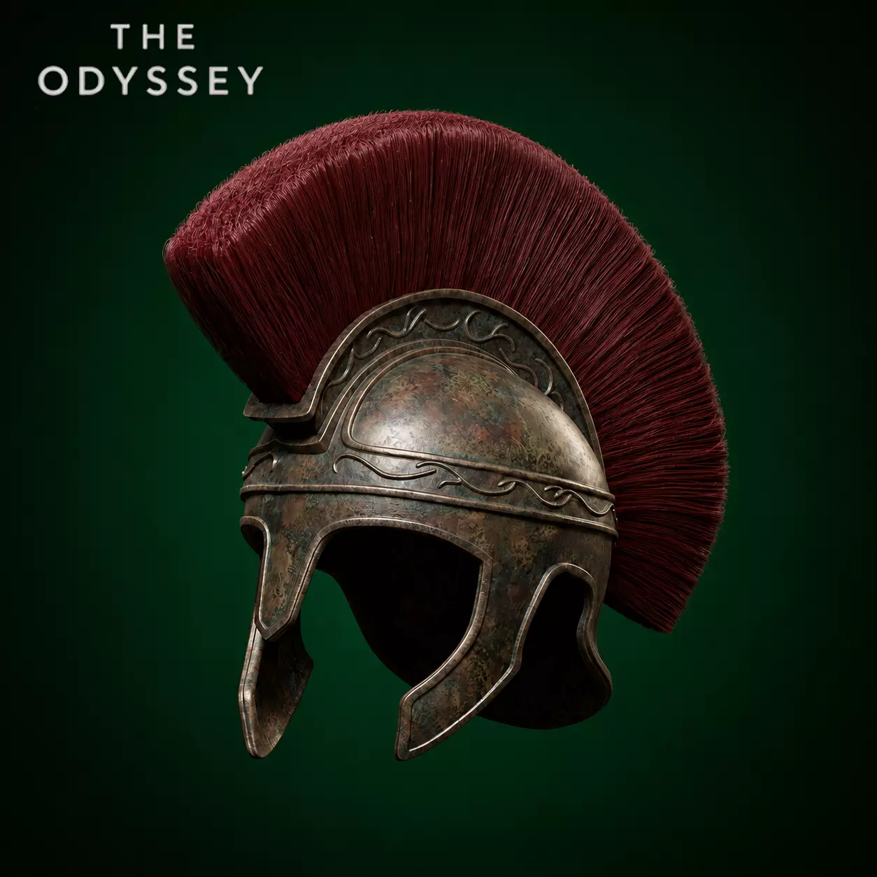 The Odyssey 2026 Agamemnon Helmet 3D Print Cosplay STL 3D print model