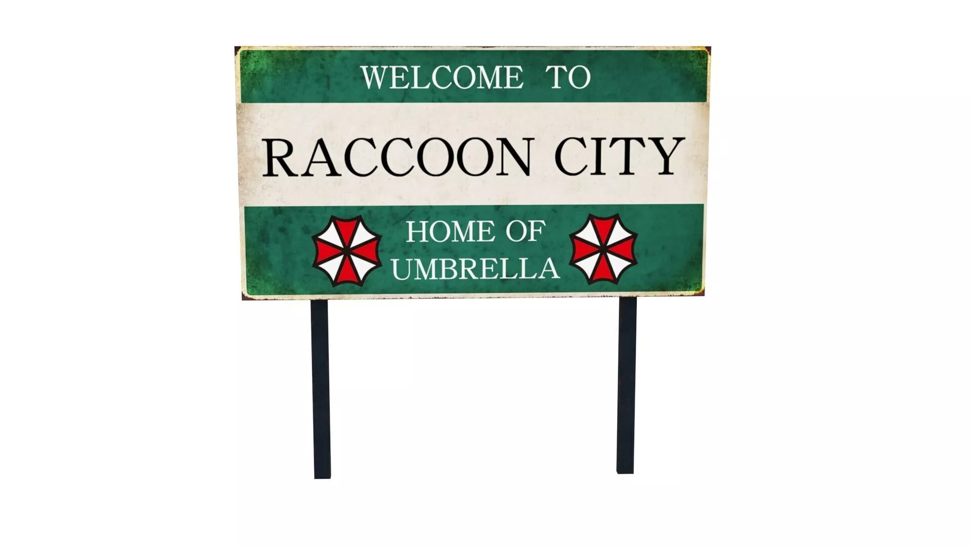 Raccon City Board 3D model