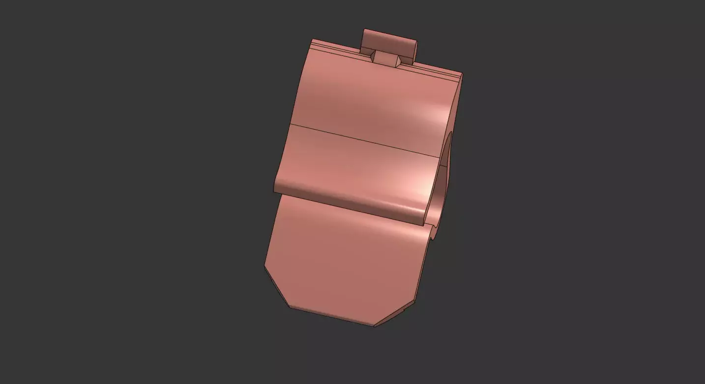 Renault Scenic Trim Panel Fastener Retaining Clip Bracket 3D print model