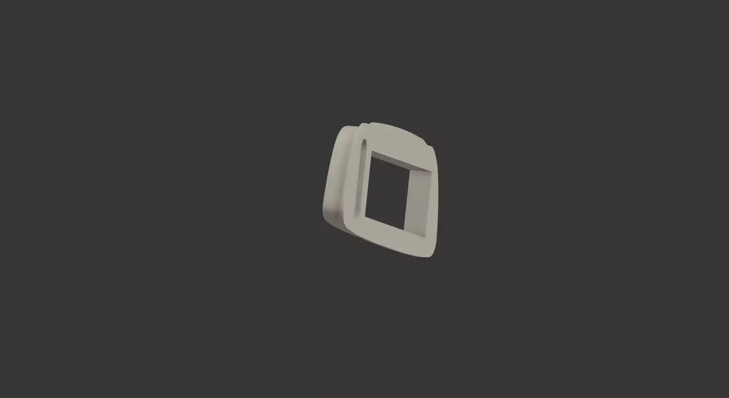 Renault Megane CD Player Trim Frame Radio Bezel 3D print model