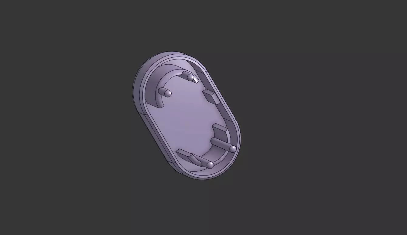 Renault Megane Roof Rack Rail Component End Cap 3D print model