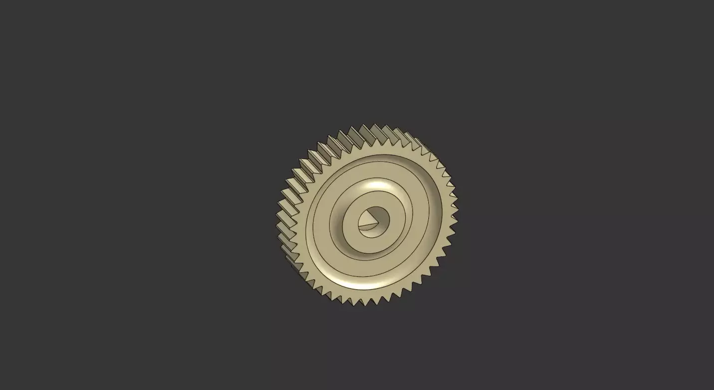 Renault Megane II Ventilation Motor Gear 3D print model