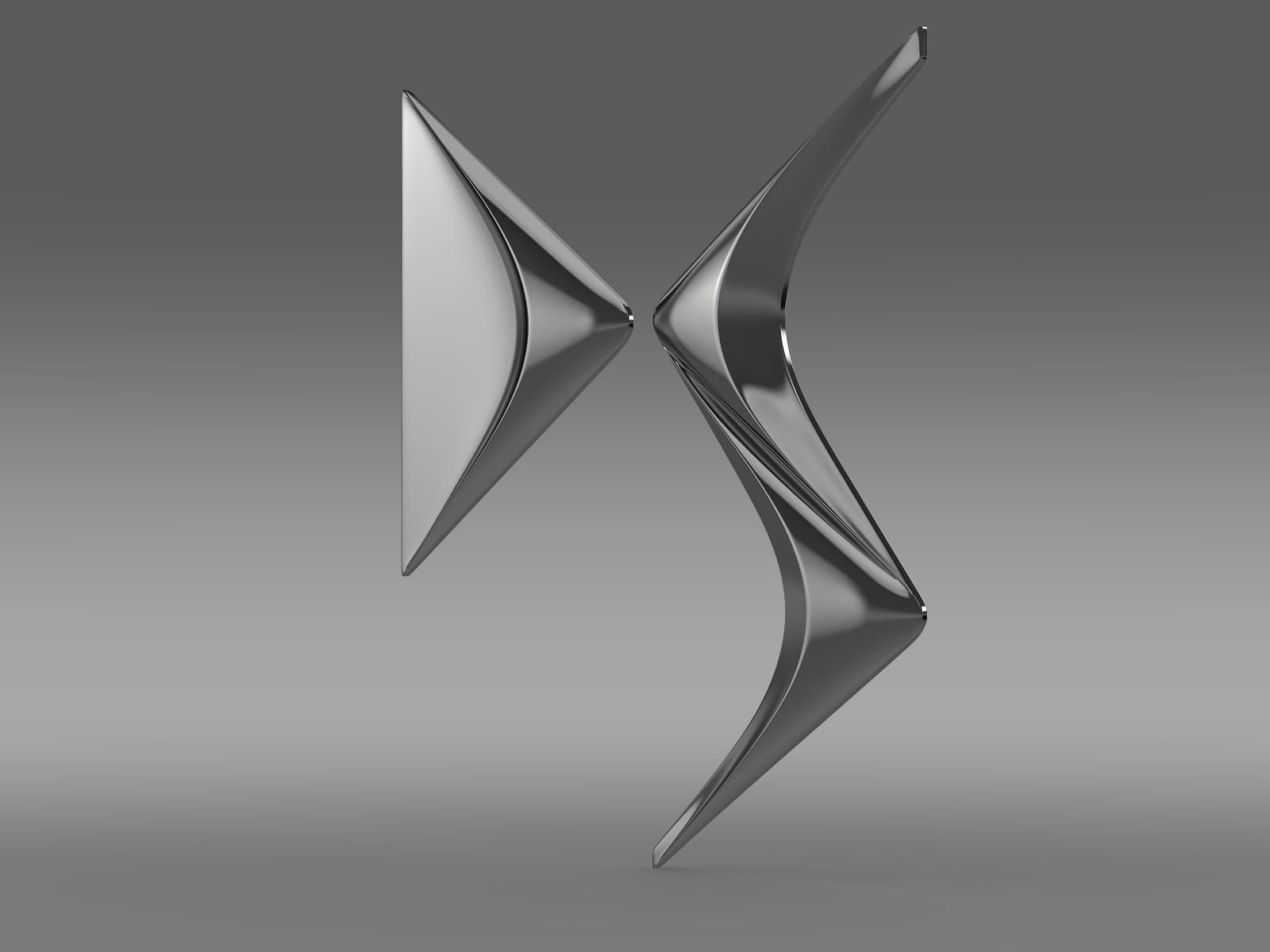 DS logo 3D model_1