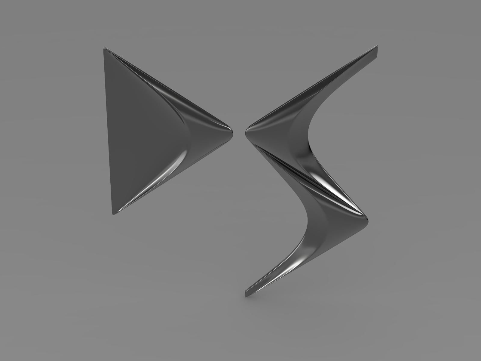 DS logo 3D model_4