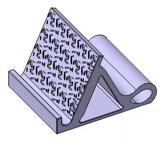 Fixed Premium Mobile Phone Stand Phone Holder Printable STL Free 3D print model