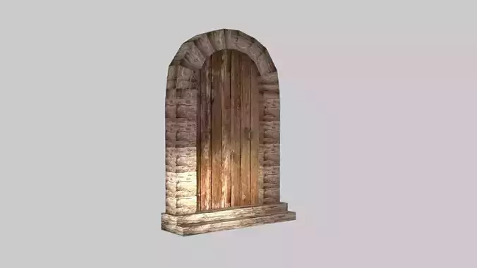 3d dungeon door